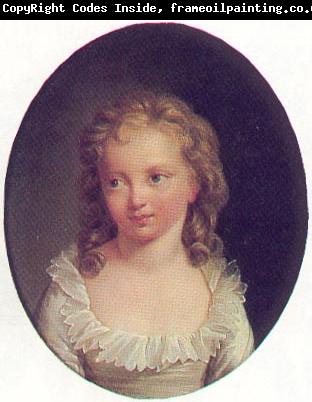 Alexander Kucharsky Portrait of Marie Therese de France